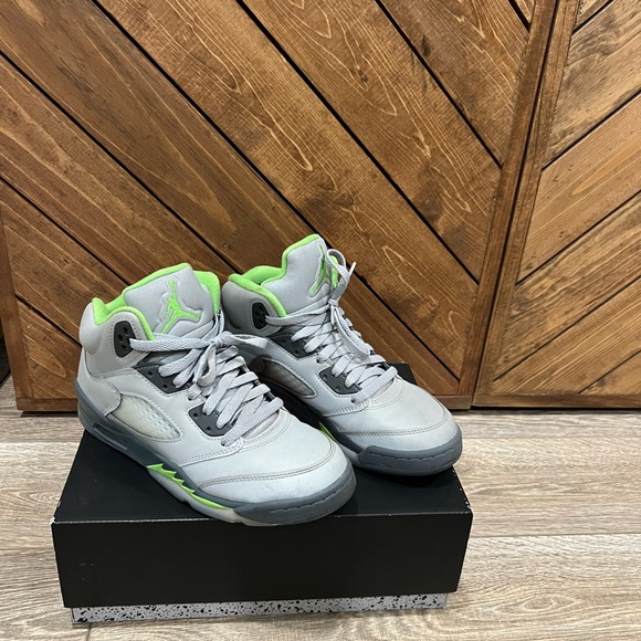 Air Jordan 5 Retro ‘Green Bean youth size 6.5 - Picture 2 of 12